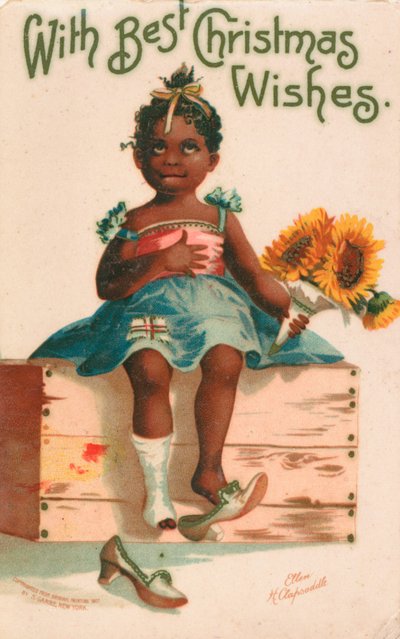 Cartolina di Natale americana da Ellen Hattie Clapsaddle