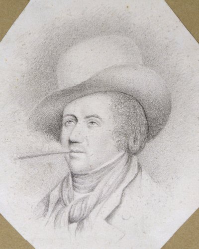Ritratto del Duca di Liancourt (1747-1827) dopo un dipinto di James Sharples da Ellen Sharples