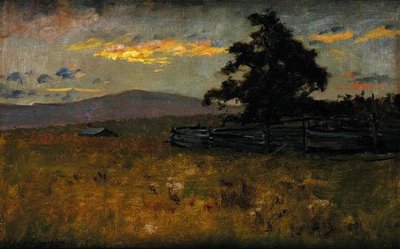 Verde e Oro da Elliott Daingerfield