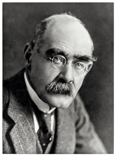 Rudyard Kipling, scrittore inglese da Elliott and Fry Photography Studio