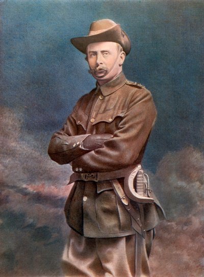Colonnello WH Mackinnon, comandante dei City Imperial Volunteers, 1902 da Elliott and Fry