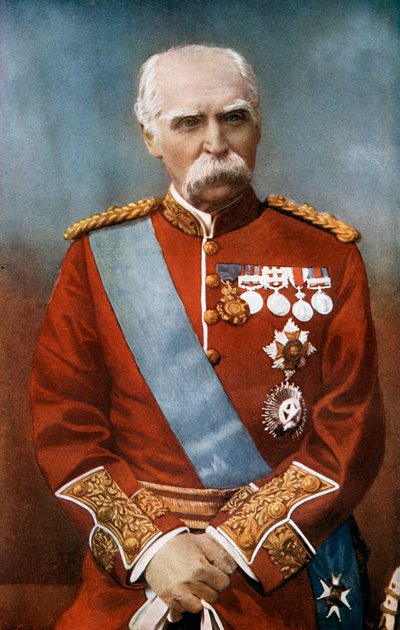 Field Marshal Sir Donald Martin Stewart, soldato britannico, c1900 1902 da Elliott and Fry