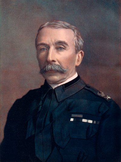 Generale Edward Chapman, comandante delle truppe di Scozia, 1902 da Elliott and Fry