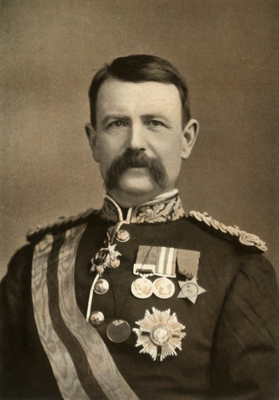 Tenente generale Sir Charles Warren, G.C.M.G., 1900 da Elliott and Fry