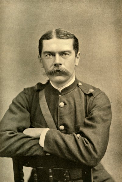 Lord Kitchener di Khartum, c1885, 1901 da Elliott and Fry