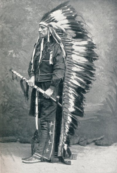 Indiano nordamericano, 1912 da Elliott and Fry