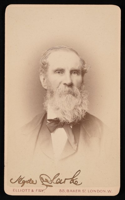 Ritratto di Hyde Clarke da Elliott and Fry