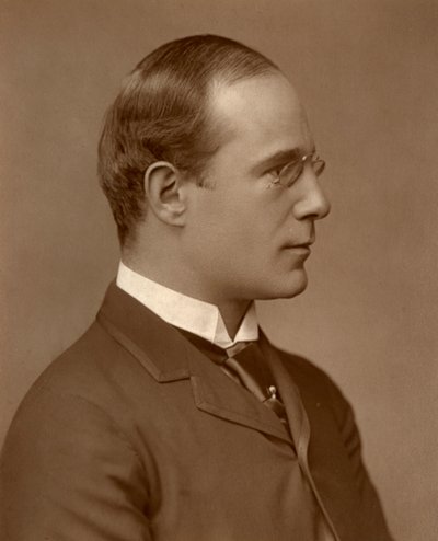 Richard Mansfield, attore-manager britannico, 1888 da Elliott and Fry