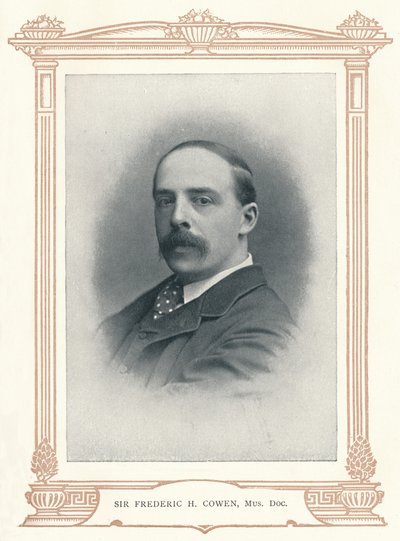 Sir Frederic H. Cowen, Mus. Doc., 1910 da Elliott and Fry