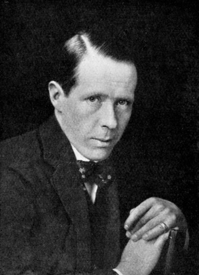 Sir William Orpen, pittore irlandese, c1920 da Elliott and Fry