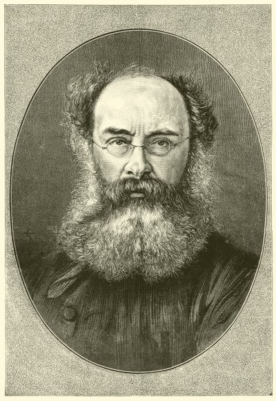 Ritratto di Anthony Trollope da Elliott und Fry Studio