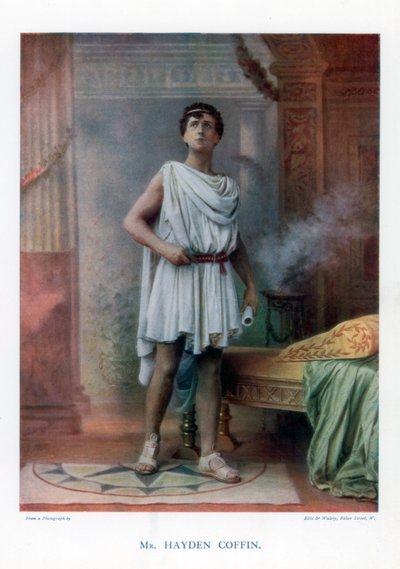 Charles Hayden Coffin, attore e cantante inglese, 1901 da Ellis and Walery