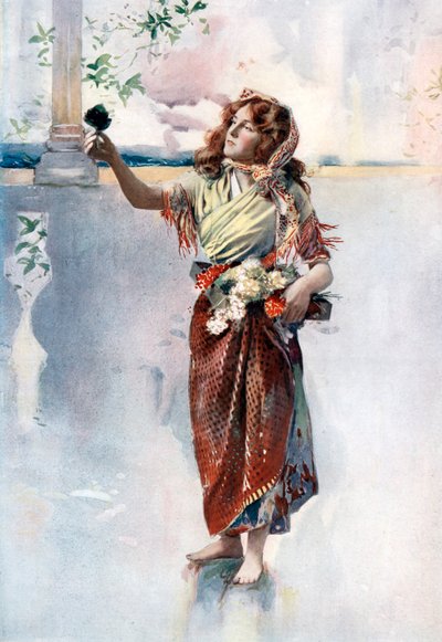 Ellaline Terriss in Bluebell in Fairyland, c1902 da Ellis and Walery