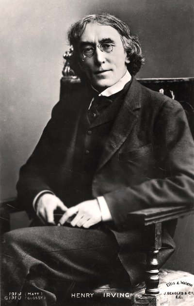 Harry Brodribb Irving, attore inglese da Ellis and Walery