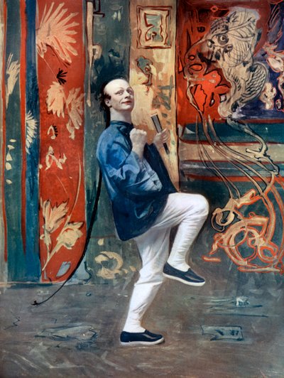 Huntley Wright in San Toy, c1902 da Ellis and Walery