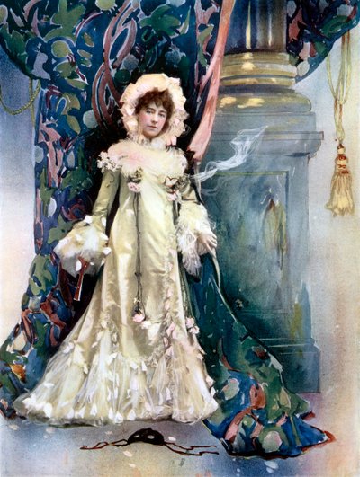 Vane Featherstone in Il Prezzo della Pace, c1902 da Ellis and Walery