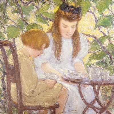Tè nel pergolato da Elmer Livingston MacRae
