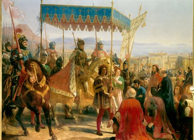 Ingresso di Carlo VIII a Napoli da Eloi Firmin Feron