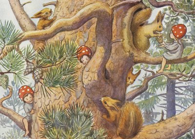 Elsa Beskow, *I bambini degli elfi*, 1937, *L