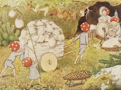 I bambini di Tomtebo, Cotton, 1937 da Elsa Beskow