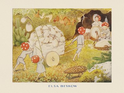I bambini di Tomtebo Mushroom Kids Cotton da Elsa Beskow
