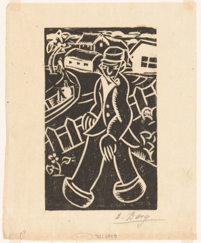Contadino da Else Berg (signed by artist)