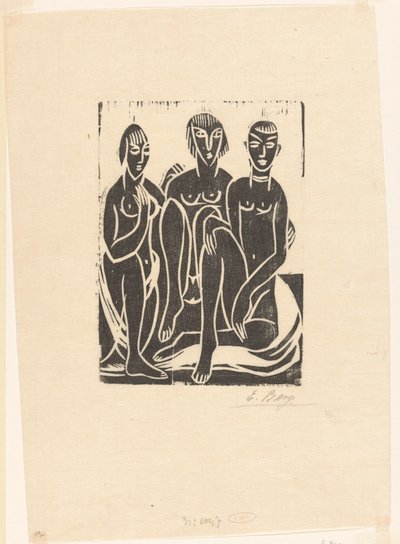 Tre donne da Else Berg (signed by artist)