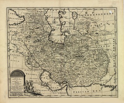 Nuova e accurata mappa della Persia, con l