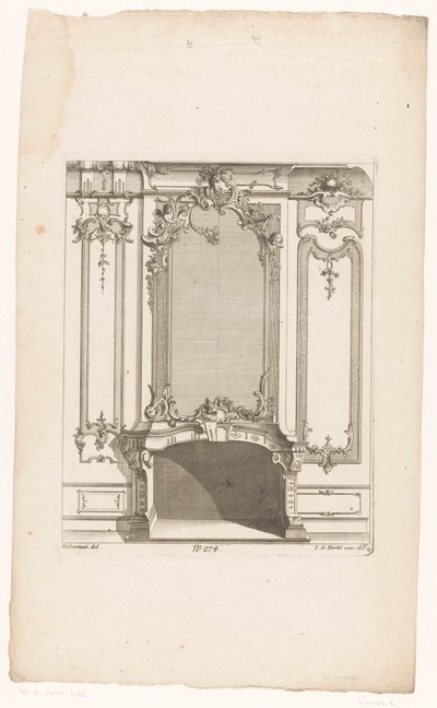 Camino con putti da Emanuel Eichel (possibly)