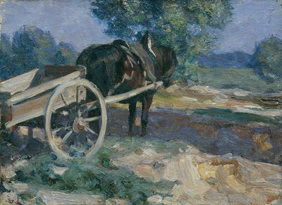 Il cavallo da tiro da Emanuel Franz Hegenbarth