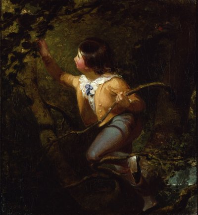 Nidificazione degli uccelli da Emanuel Gottlieb Leutze