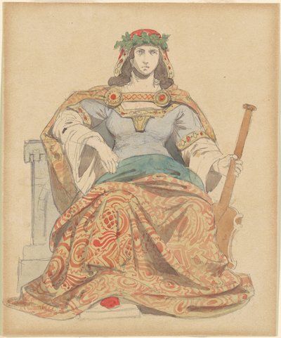 Divinità femminile da Emanuel Gottlieb Leutze