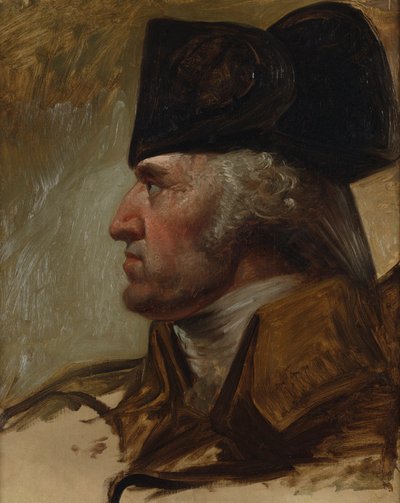 George Washington, studio per Washington attraversa il Delaware da Emanuel Gottlieb Leutze