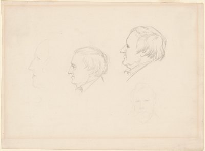 Studi di uomini da Emanuel Gottlieb Leutze