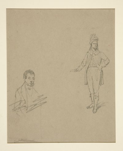 Due uomini da Emanuel Gottlieb Leutze