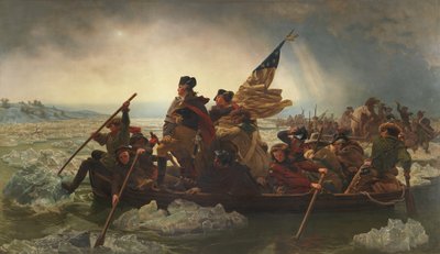 Washington che Attraversa il Delaware, 1851 da Emanuel Gottlieb Leutze