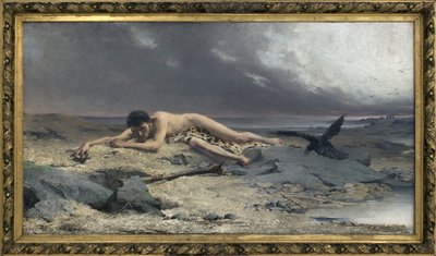 Caino. Dipinto di Emanuel Krescenc Liska da Emanuel Kresenc Liska