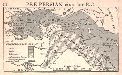 Pre-Persiano, circa 600 a.C., ca. 1915 da Emery Walker Ltd