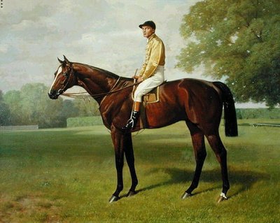 "Flying Fox", vincitore del Derby del 1899, 1899 da Emil Adam