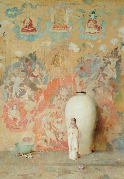 Il quadro dal Tibet, c.1920 da Emil Carlsen