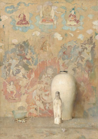 Il quadro dal Tibet, c. 1920 da Emil Carlsen