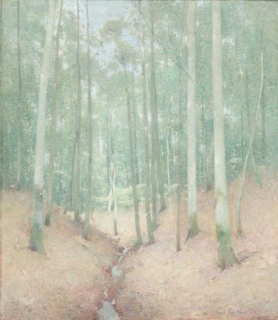Interno del bosco da Emil Carlsen