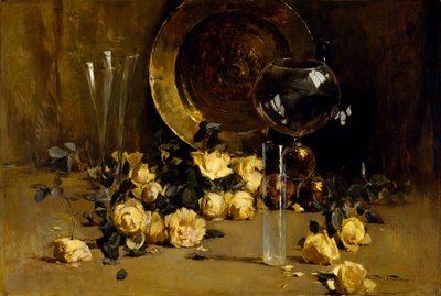 Rose gialle da Emil Carlsen
