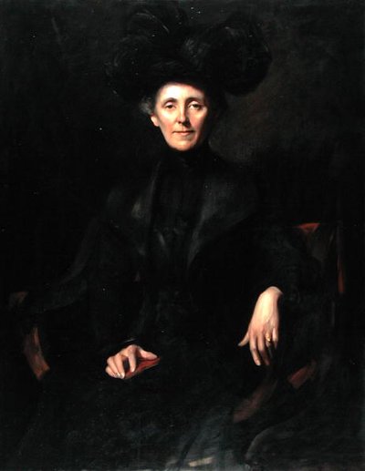 Signora in nero da Emil Fuchs