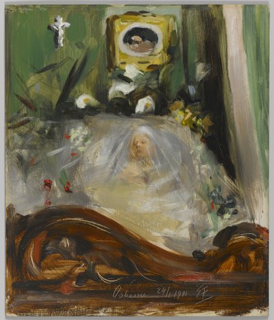 La regina Vittoria in stato da Emil Fuchs