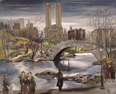 Primavera a Central Park, 1936 da Emil Ganso