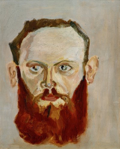 Ritratto di un uomo con barba piena da Emil Hertzka
