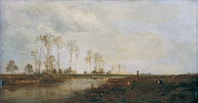 Sulla Thaya vicino a Lundenburg I da Emil Jakob Schindler