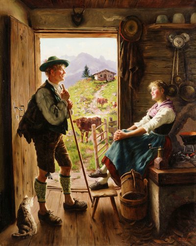 Coppia tirolese da Emil Karl Rau