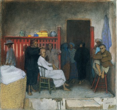 Il barbiere di Singapore da Emil Orlik